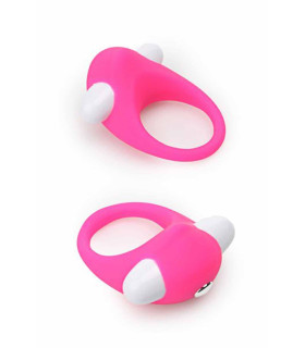 Эрекционное виброкольцо Dream Toys Lit-Up розовое, 3.2 см - No Taboo