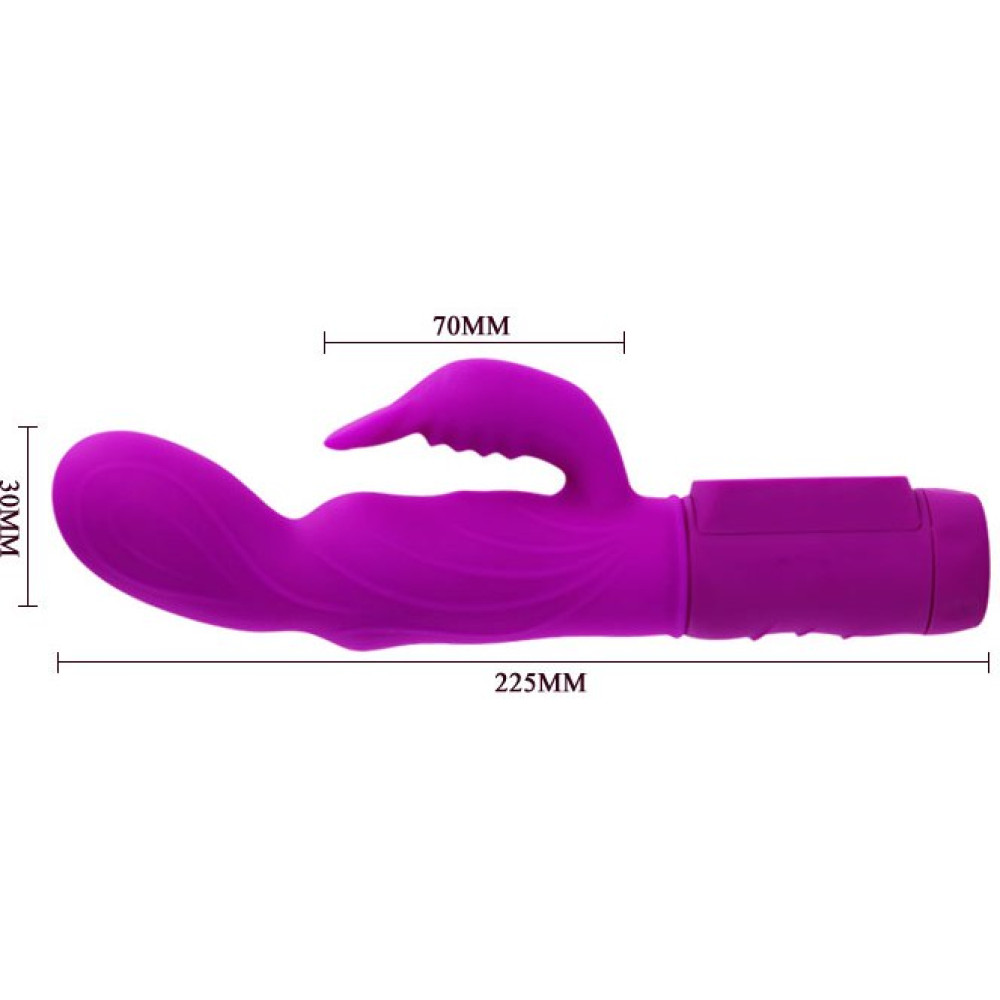 Вибратор Pretty Love Body Touch, Purple фото №3 — секс игрушки: Украина, NO TABOO