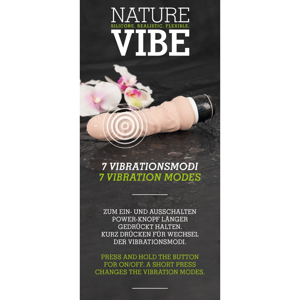 Реалистичный вибратор Nature Vibe фото №8 — секс игрушки: Украина, NO TABOO