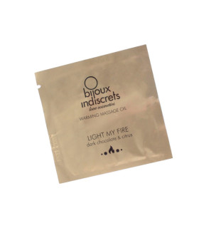 Пробник Массажное масло APHRODISIA шоколад с цитрусом, 3 мл, Bijoux Indiscrets - No Taboo