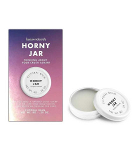 ПРОБНИК Возбуждающий бальзам для клитора Clitherapy: HORNY JAR аромат сандала Bijoux Indiscrets - No Taboo