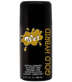 Лубрикант Wet Gold Hybrid водно-силиконовый, 148 мл - No Taboo