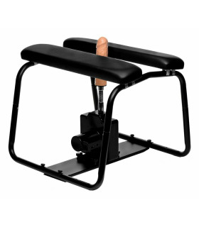 Секс-машина стул 4-in-1 Bangin Bench с насадкой в комплекте, черного цвета - No Taboo