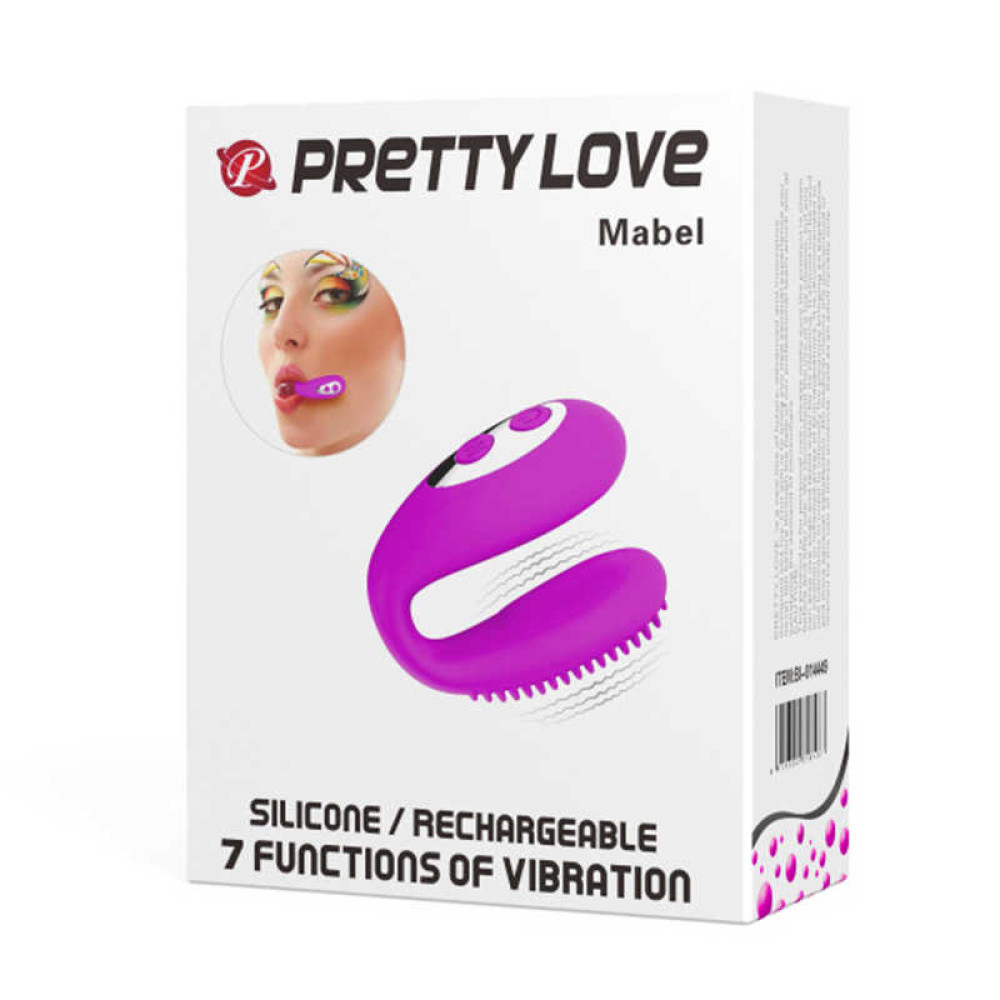 Вібронасадка для оральних ласк Pretty Love Mabel фото №0 — секс іграшки: Україна, NO TABOO