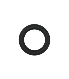 Черное эрекционное кольцо Silicone Cock Ring Medium - No Taboo