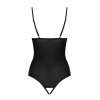Эротическое боди спереди на шнуровке Redella crotchless teddy black S/M, фото №5 — секс шоп Украина, NO TABOO