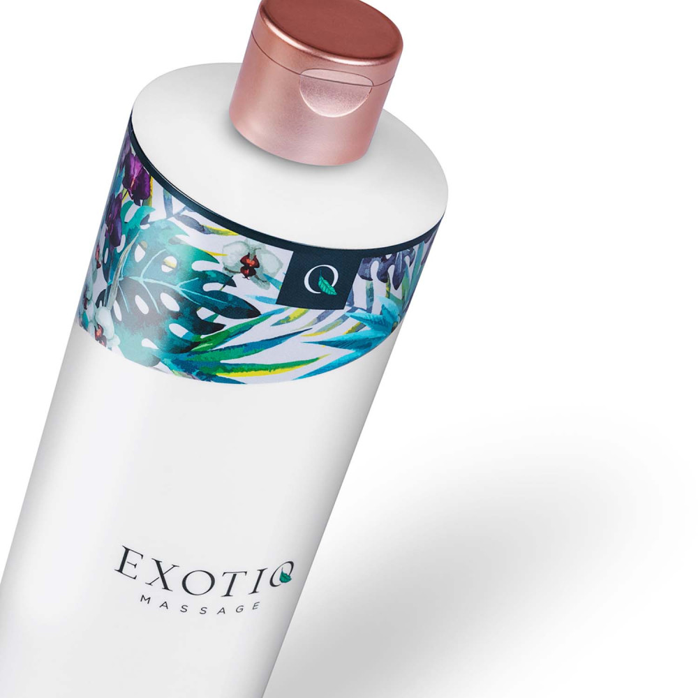 Массажное масло согревающее для всего тела Exotio massage Body to body warming 500 ml, фото №2 — секс шоп Украина, NO TABOO