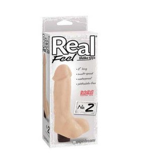 Вибратор Real feel с яичками - No Taboo