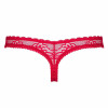 Сексуальные стринги, кружевные красные ROUGEBELLE S/M, фото №4 — секс шоп Украина, NO TABOO