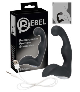 Массажер простаты Rebel Prostate Plug, 14,6 х 2 см - No Taboo