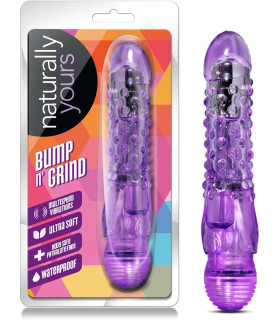 Вибратор NATURALLY YOURS BUMP N GRIND PURPLE - No Taboo