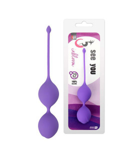 Вагинальные шарики Dreamtoys Pleasure Balls, силиконовые, 16.5 х 2.9 см - No Taboo