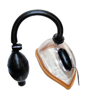 Помпа вакуумная с виброяйцом женская Vagina vibrating sucker - No Taboo