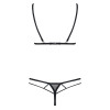 Эротические боди с интимным вырезом полуоткрытое crotchless teddy S/M, фото №6 — секс шоп Украина, NO TABOO
