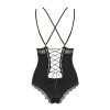 Эротический боди, с кружевом из атласной ткани Lolitte teddy black S/M, фото №6 — секс шоп Украина, NO TABOO