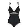 Эротическое боди из атласа с элементами кружева и открытой спиной Lolitte teddy black XXL, фото №3 — секс шоп Украина, NO TABOO