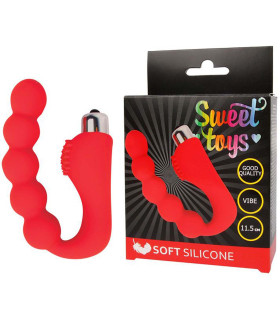 Вибромассажёр Sweet Toys, красный - No Taboo