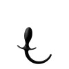 Анальная пробка SHOVE UP 3.5INCH BUTTPLUG W. TAIL BLACK фото №1 — секс игрушки: Украина, NO TABOO