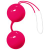 Вагинальные шарики на мягкой сцепке JoyBalls со смещенным центром тяжести, розовые, 16 х 4 см фото №1 — секс игрушки: Украина, NO TABOO