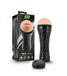 Мастурбатор-ротик телесного цвета, M FOR MEN THE TORCH LUSCIOUS LIPS - No Taboo