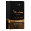 Жидкий вибратор Intt Vibration Coffee, 15 мл, со вкусом кофе, фото №3 — секс шоп Украина, NO TABOO