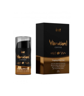 Жидкий вибратор Intt Vibration Coffee, 15 мл, со вкусом кофе - No Taboo