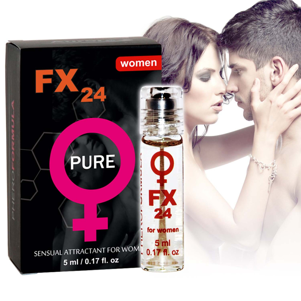 Духи с феромонами FX24 PURE женские, 5 мл, фото №3 — секс шоп Украина, NO TABOO