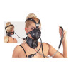 Leather Head Mask - Маска с кляпом и ошейником, фото №2 — секс шоп Украина, NO TABOO
