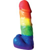 Свеча в форме радужного члена Pecker Party Candle, фото №2 — секс шоп Украина, NO TABOO