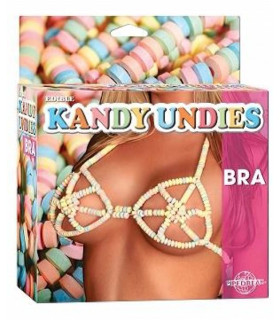 Эротический съедобный бюстгальтер Edible Kandy Bra for Her - No Taboo