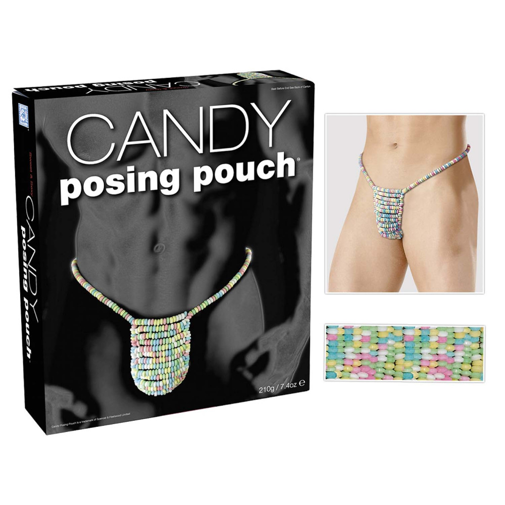 Эротические съедобные стринги мужские конфетки Candy String, фото №0 — секс шоп Украина, NO TABOO