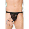 Эротические трусы мужские в сеточку Thong 4402, black, S/L, фото №1 — секс шоп Украина, NO TABOO