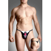 Эротические мужские трусы - Mens thongs, black, S/L, фото №1 — секс шоп Украина, NO TABOO