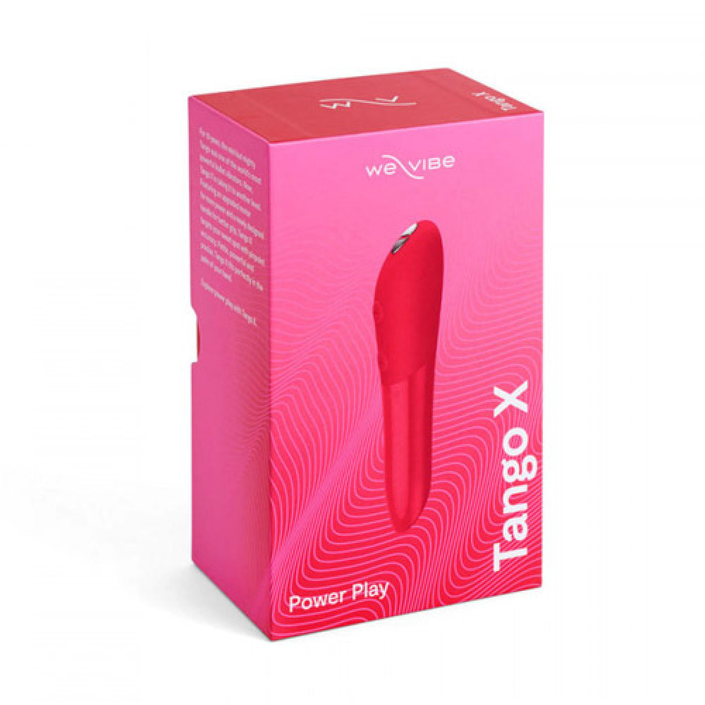 Вибропуля Tango X by We-Vibe, розовая фото №2 — секс игрушки: Украина, NO TABOO