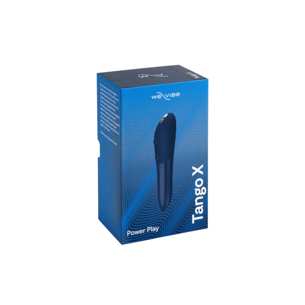 Вибропуля Tango X by We-Vibe, синяя фото №11 — секс игрушки: Украина, NO TABOO