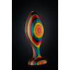 Деревянная анальная пробка Teatiamo Rainbow Large фото №12 — секс игрушки: Украина, NO TABOO