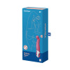 Вибратор Satisfyer Petting Hippo с кольцом, бордовый, 22.9 х 4 см фото №2 — секс игрушки: Украина, NO TABOO