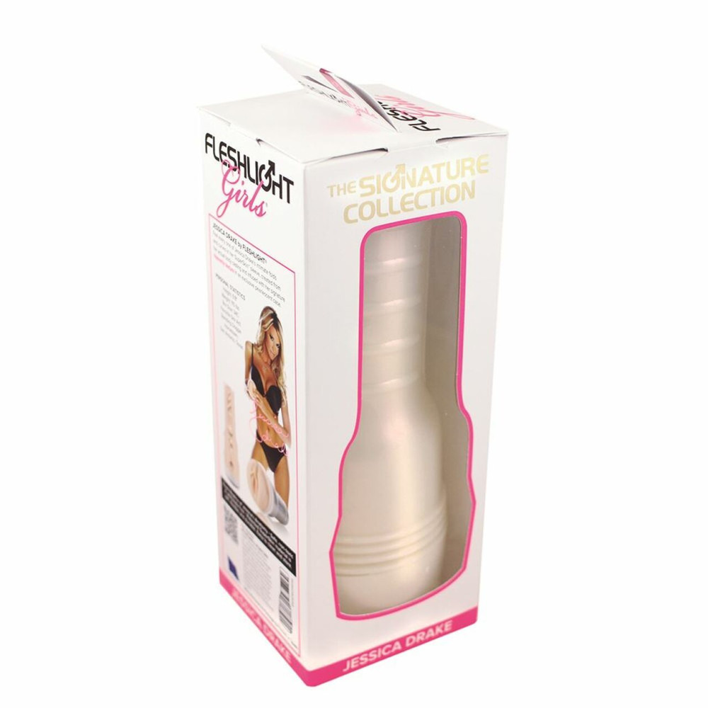 Мастурбатор вагина в колбе Fleshlight, киберкожа, слепок актрисы JESSICA DRAKE фото №6 — секс игрушки: Украина, NO TABOO