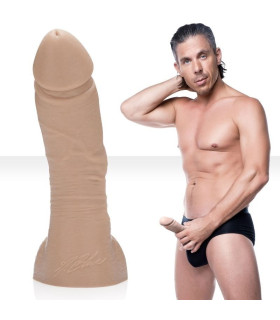 Фаллоимитатор реалистик с мошонкой FleshLight Mick Blue, бежевый, 21 х 4.7 см - No Taboo