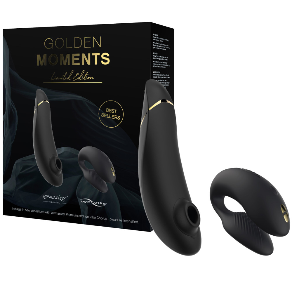Набор Golden Moments Collection Womanizer Premium + We-Vibe Chorus фото №0 — секс игрушки: Украина, NO TABOO