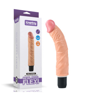 Вібратор реалістичний з хребтом Reel Feel Flexi, 24.8 см - No Taboo