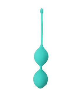 Вагинальные шарики SEE YOU IN BLOOM DUO BALLS 36MM GREEN - No Taboo