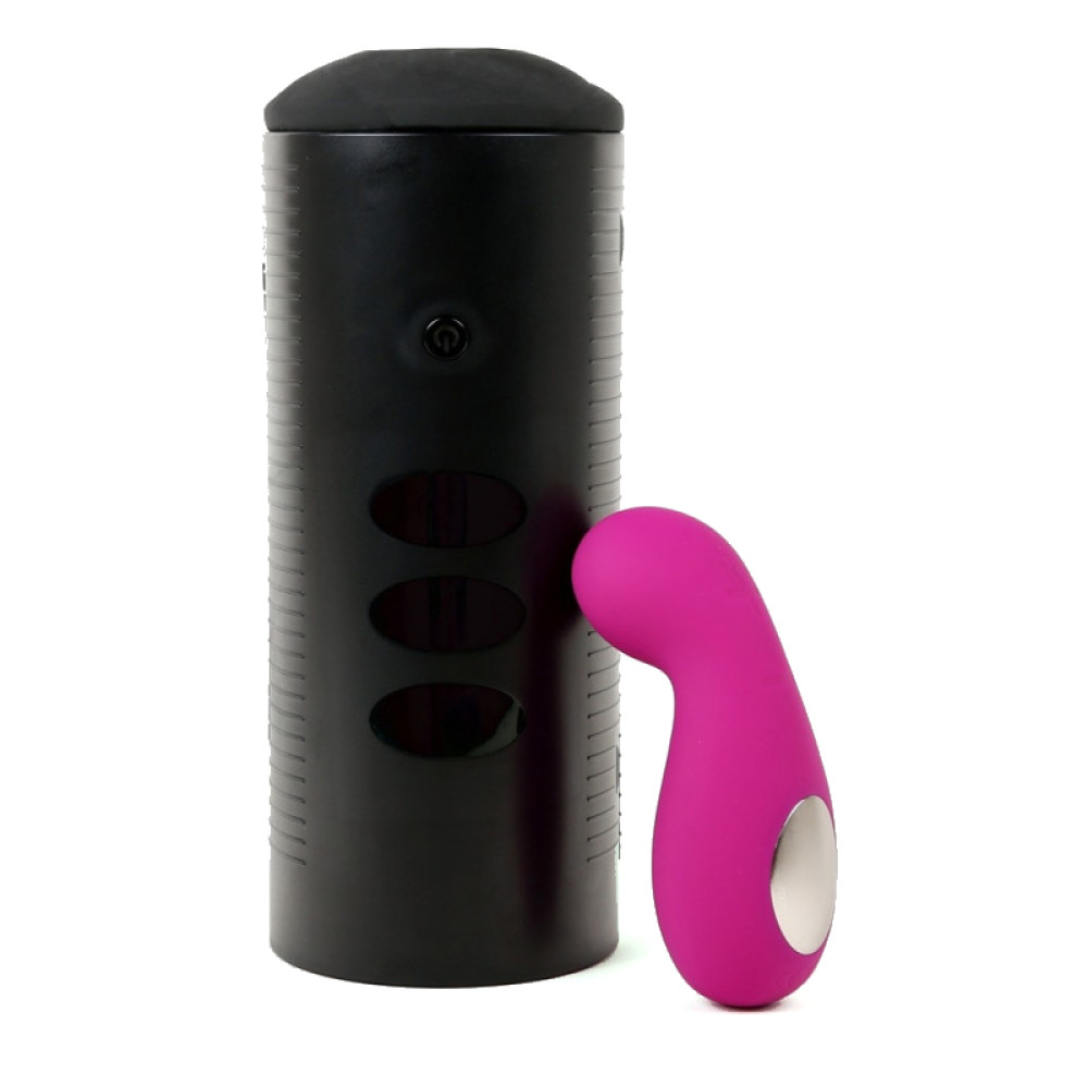 Набор для пары мастурбатор и мини вибратор Kiiroo Titan & Cliona Couple’s Set фото №2 — секс игрушки: Украина, NO TABOO