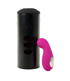 Набір для пари мастурбатор та міні вібратор Kiiroo Titan & Cliona Couple's Set - No Taboo