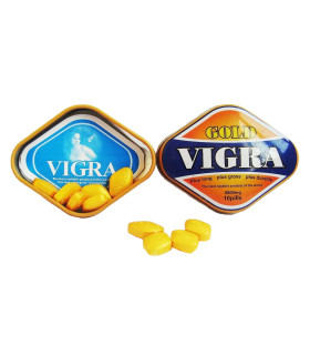 Возбуждающие таблетки для мужчин VIGRA Gold, за 3шт - No Taboo