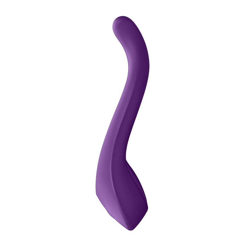 Вибратор для пар Satisfyer Endless Joy многофункциональный, фиолетовый, 13 х 3.3 см фото №3 — секс игрушки: Украина, NO TABOO