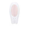 Вібратор для пар з підключенням до телефону Satisfyer (Сатисфаер) Double Joy White (39569)
