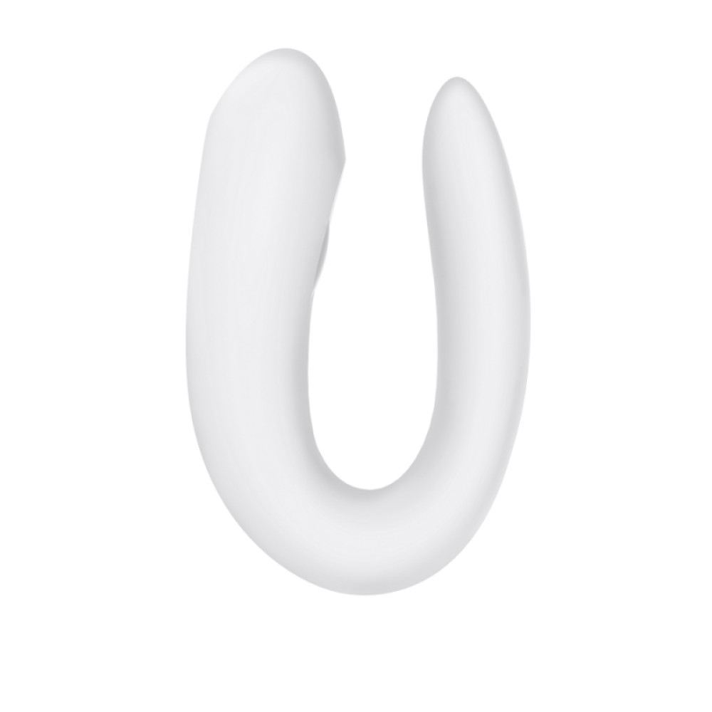 Вібратор для пар з підключенням до телефону Satisfyer (Сатисфаер) Double Joy White (39569)