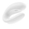 Вібратор для пар з підключенням до телефону Satisfyer (Сатисфаер) Double Joy White (39569)