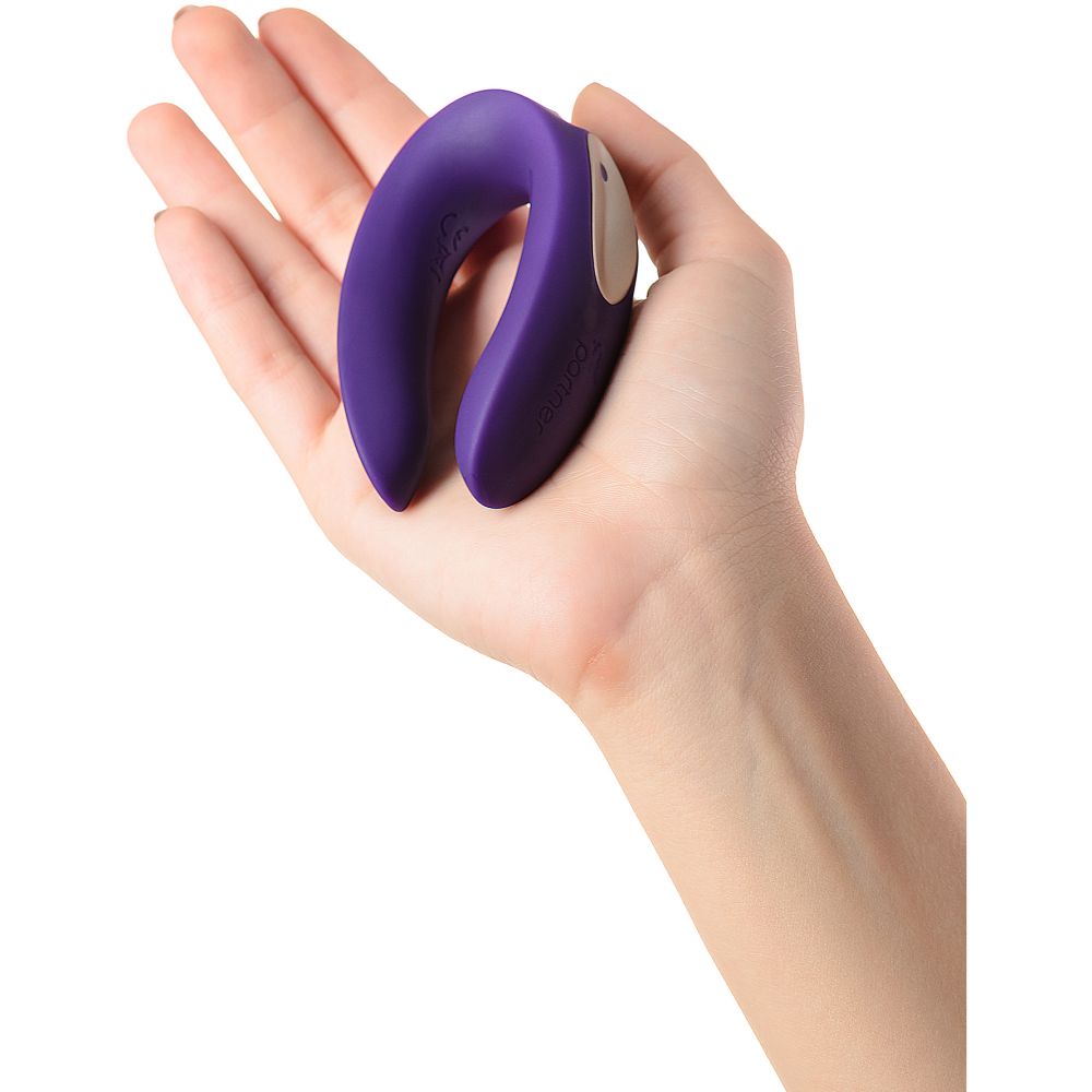 Вибратор для пар Satisfyer Partner Plus Remote с пультом, фиолетовый, 8.8 х 5.3 см фото №8 — секс игрушки: Украина, NO TABOO